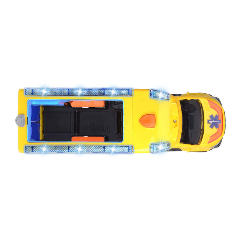 Afbeelding laden in galerijviewer, Dickie toys - mercedes benz sprinter rescue - ziekenwagen - ambulance - licht en geluid - vanaf 3 jaar
