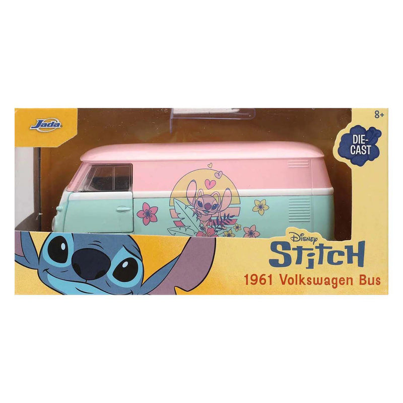 Afbeelding laden in galerijviewer, Jada toys jada stitch angel vw bus 1:33
