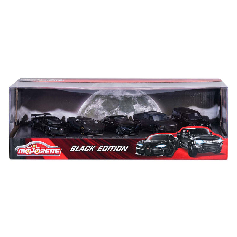Afbeelding laden in galerijviewer, Simba majorette black edition die-cast voertuigen, 5dlg.
