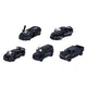Simba majorette black edition die-cast voertuigen, 5dlg.