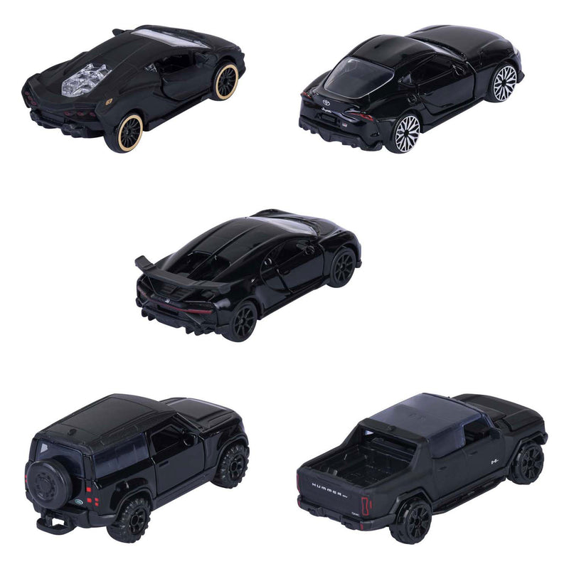 Afbeelding laden in galerijviewer, Simba majorette black edition die-cast voertuigen, 5dlg.
