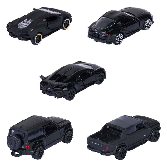 Simba majorette black edition die-cast voertuigen, 5dlg.