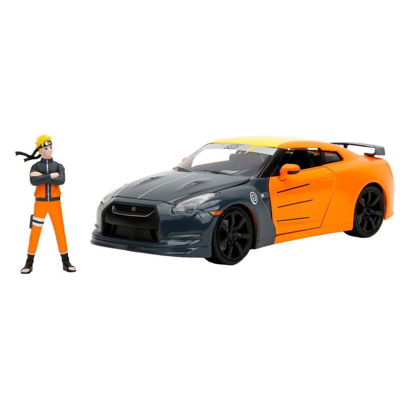 Afbeelding laden in galerijviewer, Jada toys jada naruto 2009 nissan gt-r 1:24
