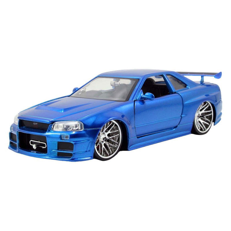Afbeelding laden in galerijviewer, Jada toys jada fast furious 2002 nissan skyline 1:24
