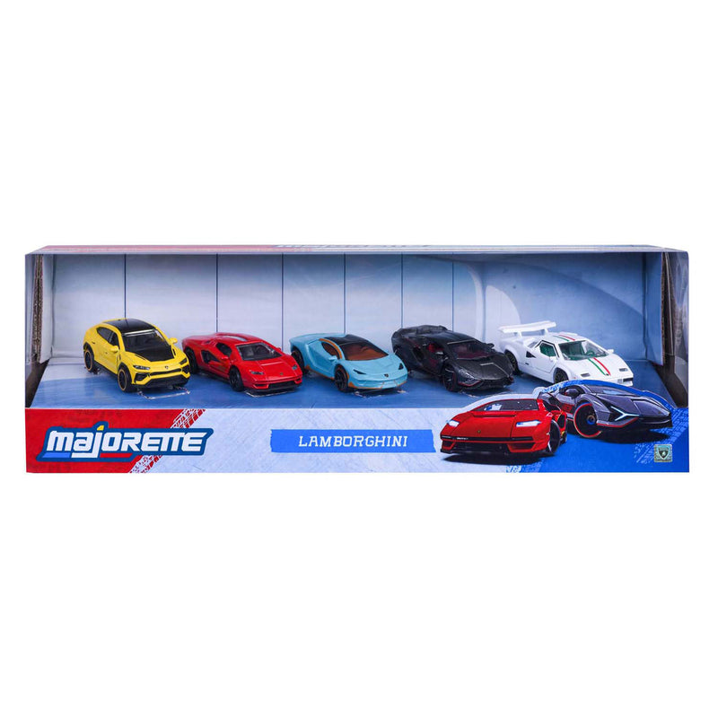 Afbeelding laden in galerijviewer, Majorette lamborghini set, 5dlg.
