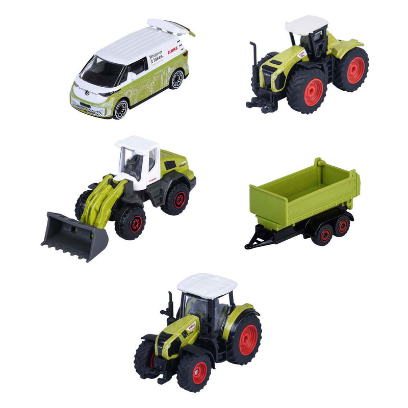 Afbeelding laden in galerijviewer, Majorette claas farm, 5dlg.

