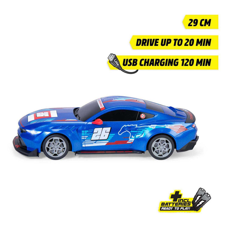 Afbeelding laden in galerijviewer, Dickie simba toys - rc ford mustang customized, try me, rtr - 201105014
