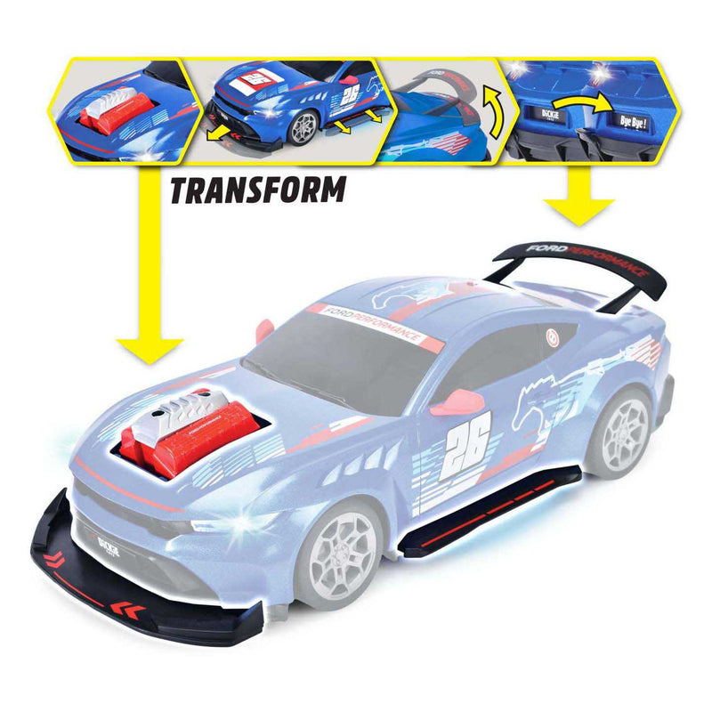 Afbeelding laden in galerijviewer, Dickie simba toys - rc ford mustang customized, try me, rtr - 201105014
