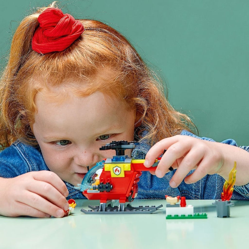 Afbeelding laden in galerijviewer, Lego City 60318 Brandweerhelikopter
