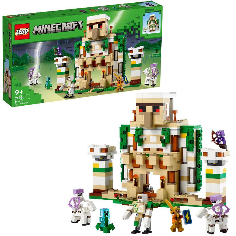 Afbeelding laden in galerijviewer, Lego Minecraft 21250 Het IJzergolemfort
