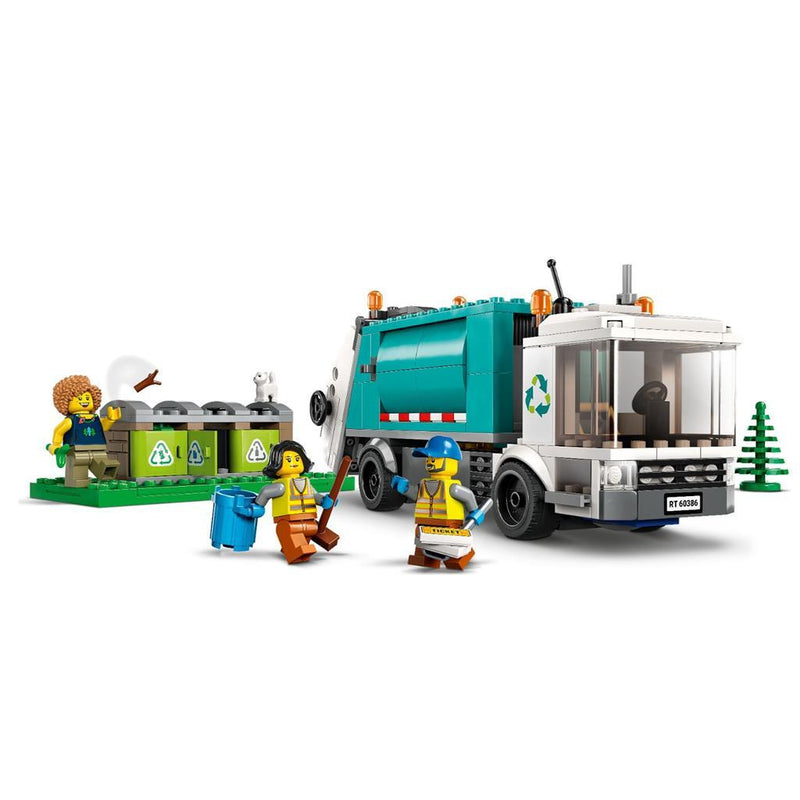 Afbeelding laden in galerijviewer, Lego City 60386 Recycle Vrachtwagen
