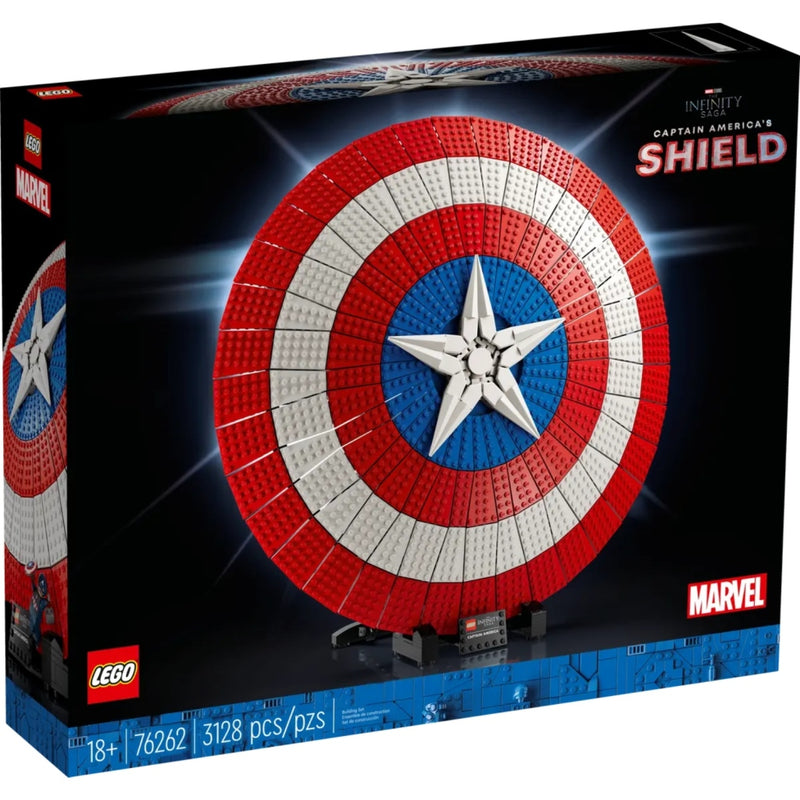 Afbeelding laden in galerijviewer, Lego Super Hero 76262 Het Schild van Captain America
