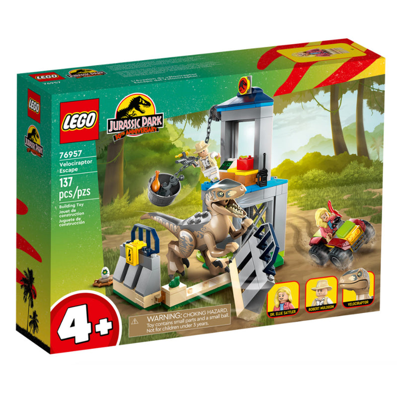 Afbeelding laden in galerijviewer, Lego Jurassic World 76957 Velociraptor Ontsnapping
