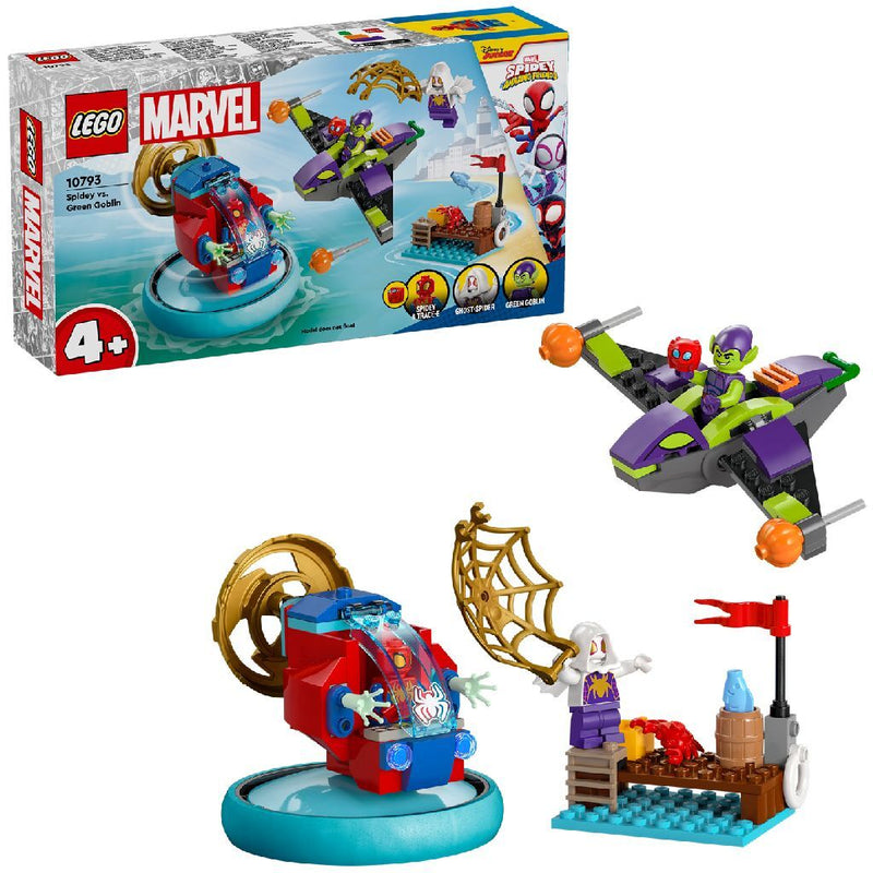 Afbeelding laden in galerijviewer, Lego marvel 10793 spidey vs green goblin
