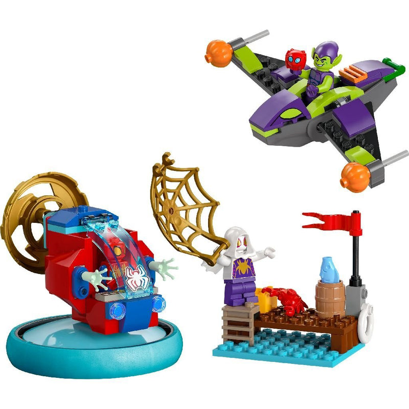 Afbeelding laden in galerijviewer, Lego marvel 10793 spidey vs green goblin

