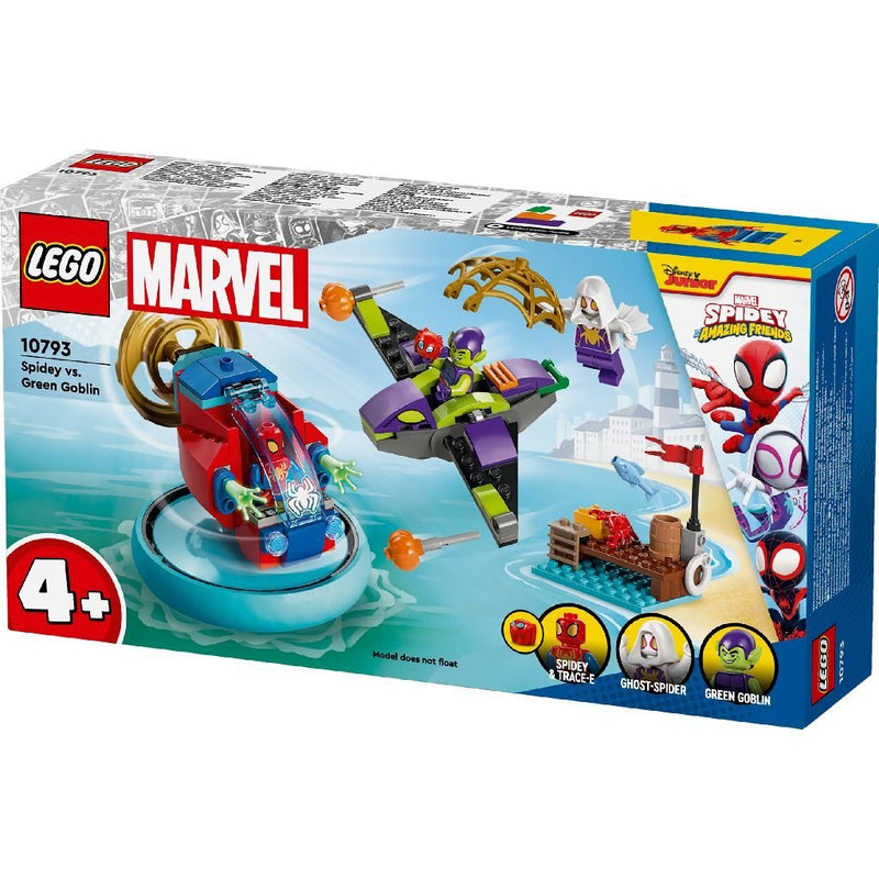 Afbeelding laden in galerijviewer, Lego marvel 10793 spidey vs green goblin
