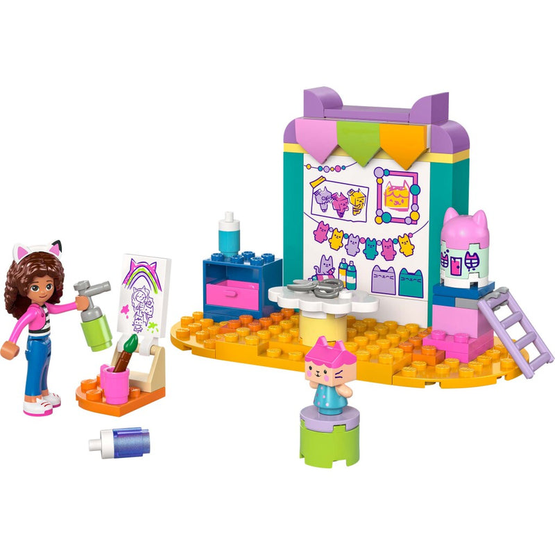 Afbeelding laden in galerijviewer, Lego 10795 gabby's dollhouse knutselen met babykit
