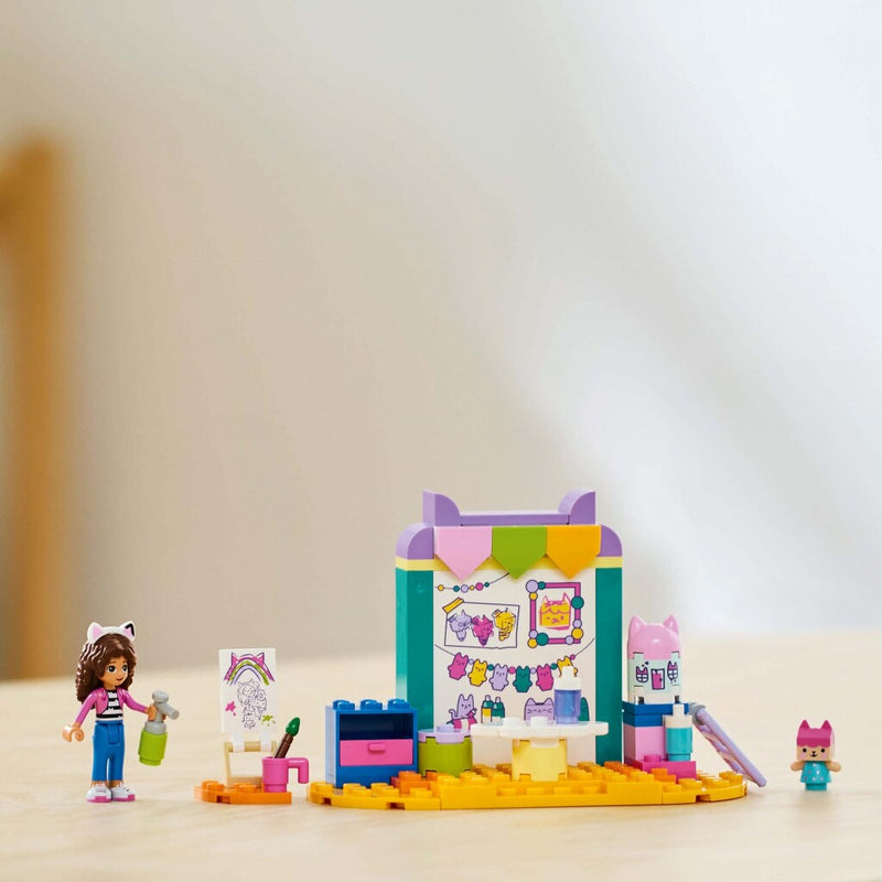 Afbeelding laden in galerijviewer, Lego 10795 gabby's dollhouse knutselen met babykit
