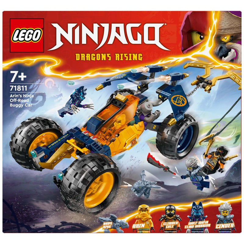 Afbeelding laden in galerijviewer, Lego 71811 ninjago arins ninjaterreinbuggy
