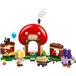 Lego 71429 super mario nabbit at toad's shop