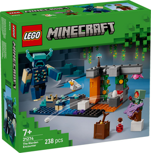 Lego ® minecraft® de ontmoeting met de opzichter - 21274