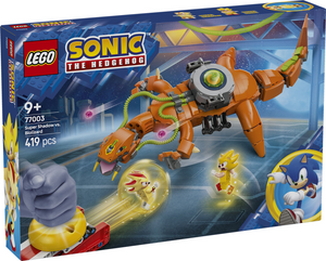 Lego sonic super shadow vs. biolizard