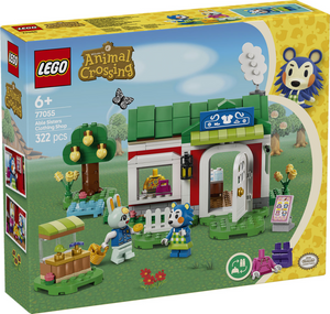 Lego animal crossing kleermakerij van de zusjes able creatief speelgoed voor kinderen 77055
