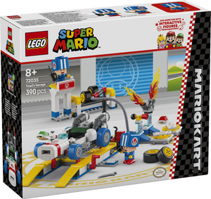 Lego super mario™: mario kart™ – toads garage cadeau 72035