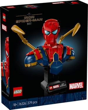 Lego super heroes iron spider-man buste