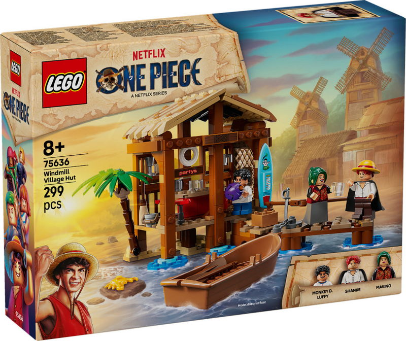 Afbeelding laden in galerijviewer, Lego ® one piece hut in windmolendorp bouwset - 75636
