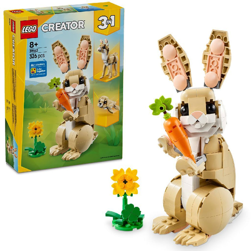 Afbeelding laden in galerijviewer, Lego creator 31162 3in1 lief konijn
