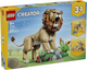 Lego creator 3in1 wilde dieren: majestueuze leeuw speelgoed voor kinderen met dieren figuren 31386
