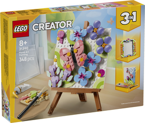 Lego creator 3in1 bloemenschilderij bloemen speelgoed voor kinderen en kinderkamer decoratie 31390