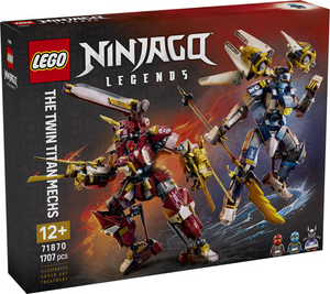 Lego ninjago de twee torenhoge mecha