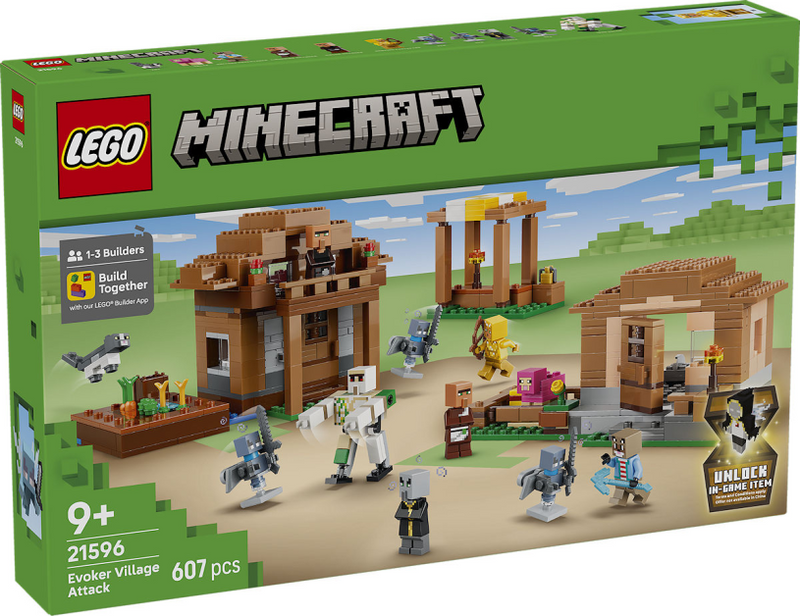 Afbeelding laden in galerijviewer, Lego minecraft oproeper dorpsaanval
