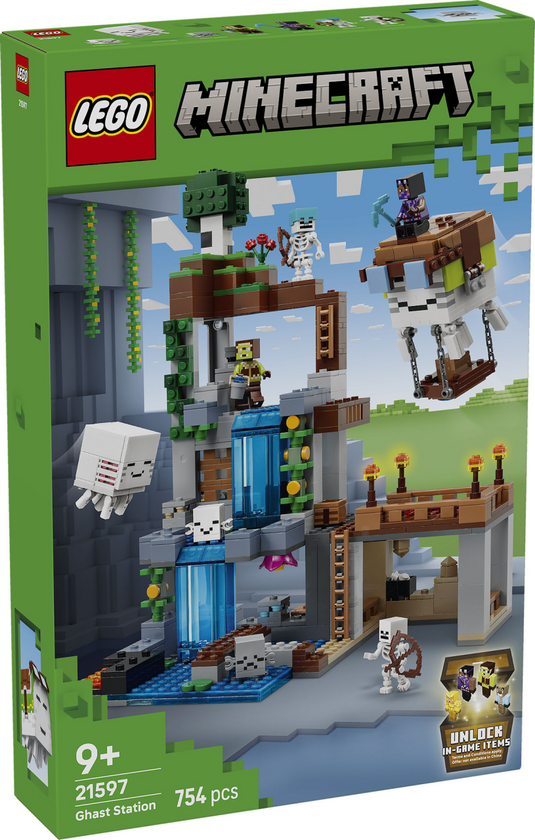 Lego minecraft ghast-huis