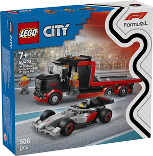 Lego ® city f1® displaytruck met audi f1® racewagen - 60493
