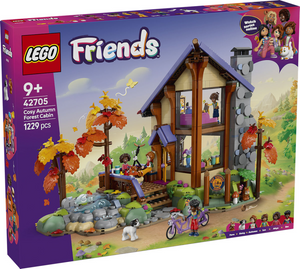 Lego friends gezellige boshut in de herfst