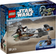 Lego star wars 75436 mandalorian en grogu's speederbike