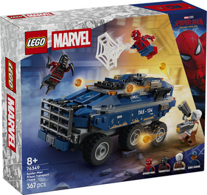 Lego ǀ marvel spider-man achtervolging van gevangenistransport bouwpakket voor kinderen 76349