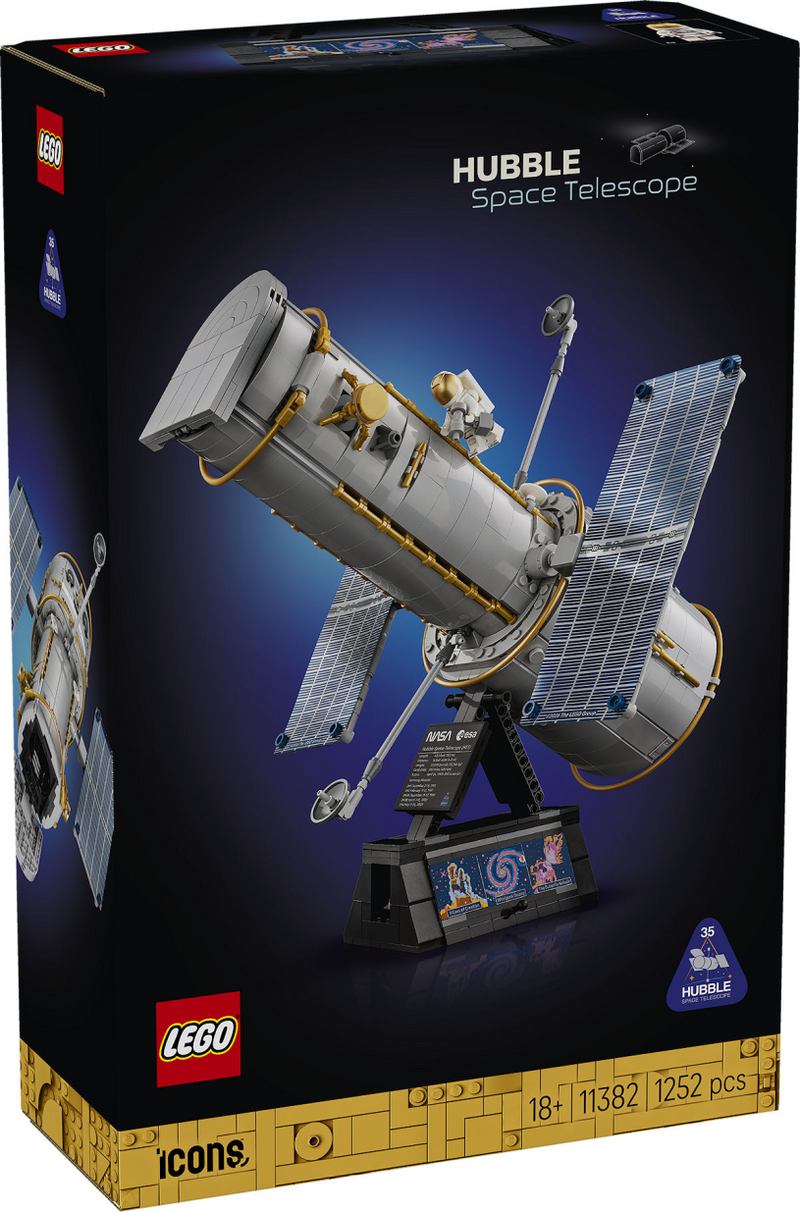 Afbeelding laden in galerijviewer, Lego icons ruimtetelescoop hubble ruimte bouwpakket voor volwassenen 11382
