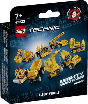 Lego ® technic machtige machines - verrassingsdoosje met bouwspeelgoed - voertuigen om te verzamelen - 42233