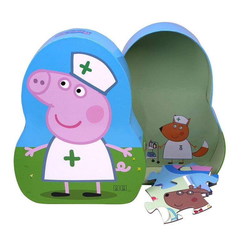 Afbeelding laden in galerijviewer, Puzzel peppa pig verpleegster. 24 stukje
