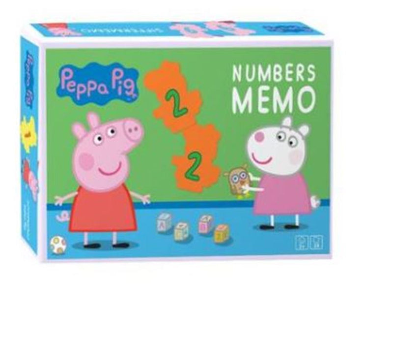 Afbeelding laden in galerijviewer, Peppa pig memo met nummers. 3+ | 2 stuks
