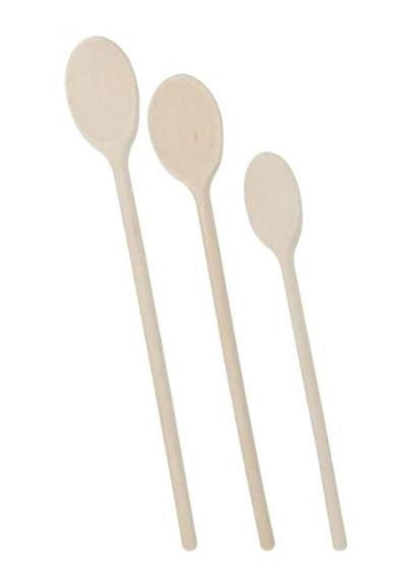 Metaltex beukenhouten pollepelset 3-delig 25 30 32 cm