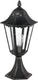 Eglo navedo sokkellamp buiten - e27 - 47 cm - zwart zilver