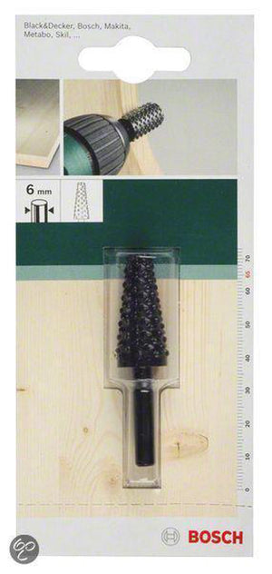 Bosch - houtrasp, concaaf 15,0 x 30 x 55 mm