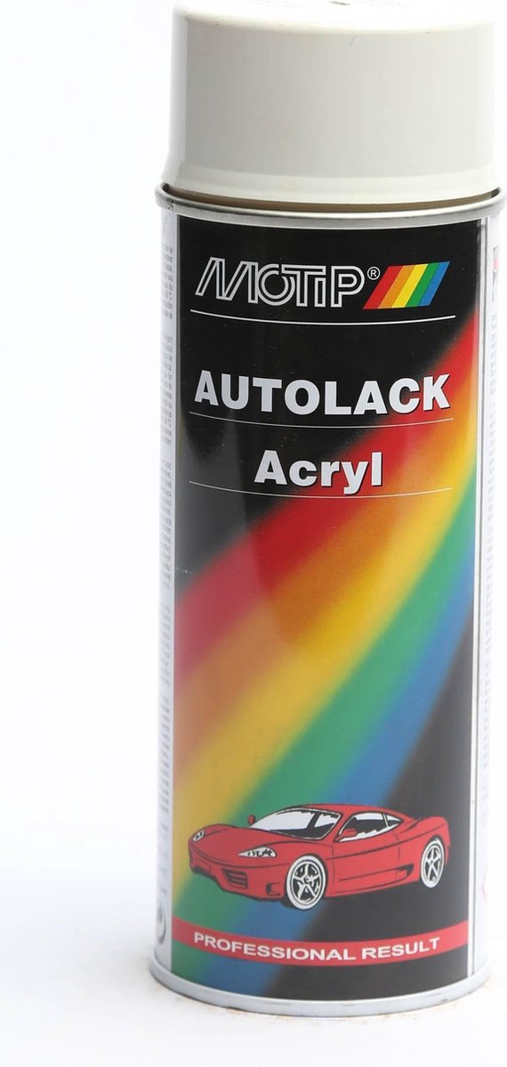 Afbeelding laden in galerijviewer, Motip 45360 - autolak spuitbus - wit - 400ml

