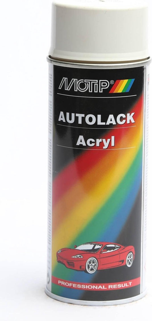 Motip 45360 - autolak spuitbus - wit - 400ml