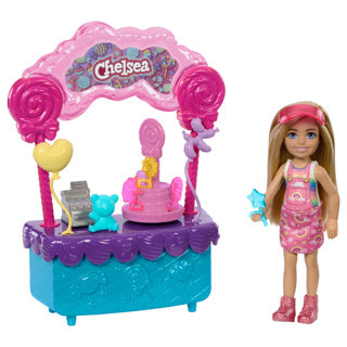Afbeelding laden in galerijviewer, Barbie chelsea - lollipop candy playset - speelgoedset met snoepjes
